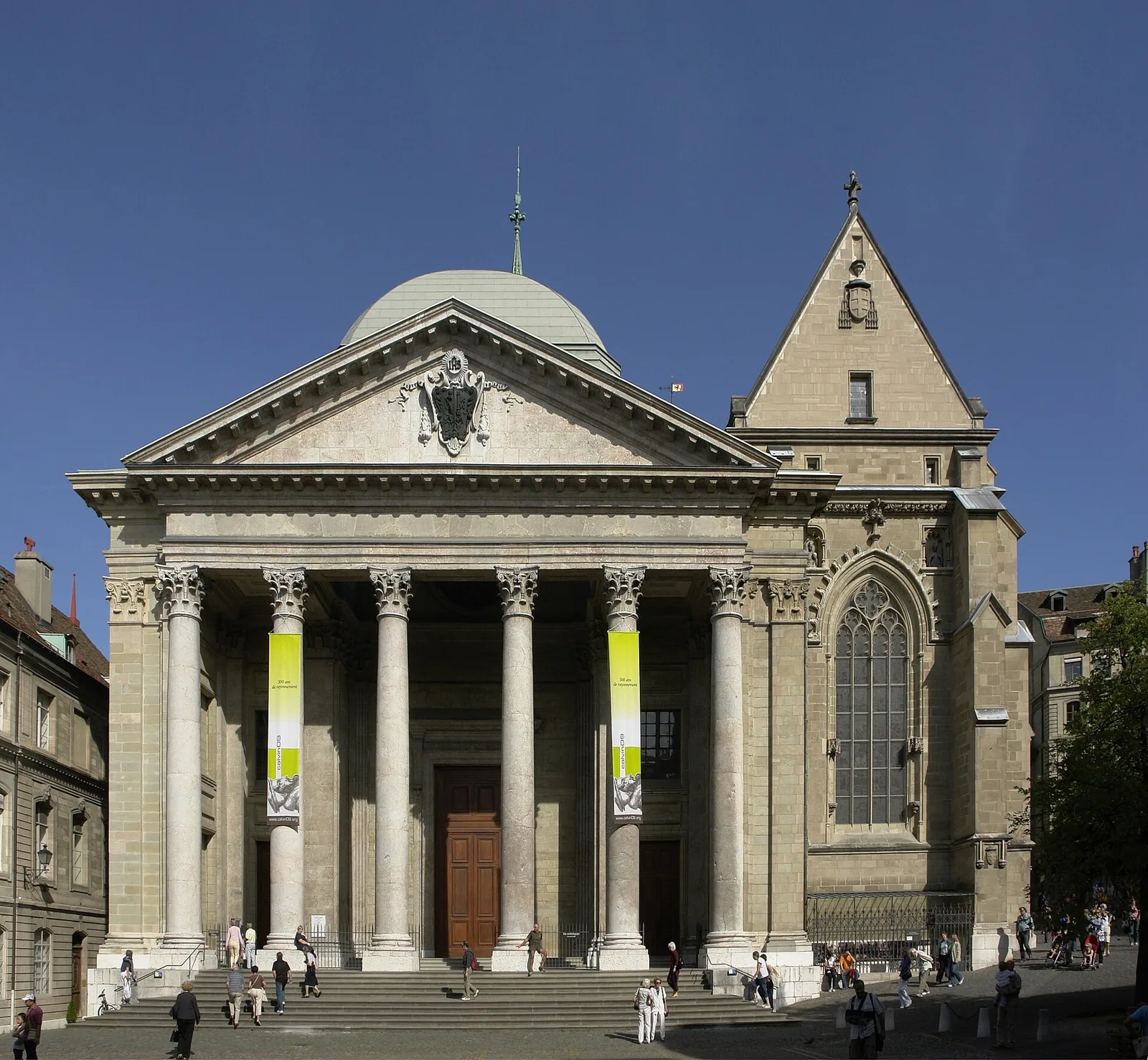 Return to Geneva with his family