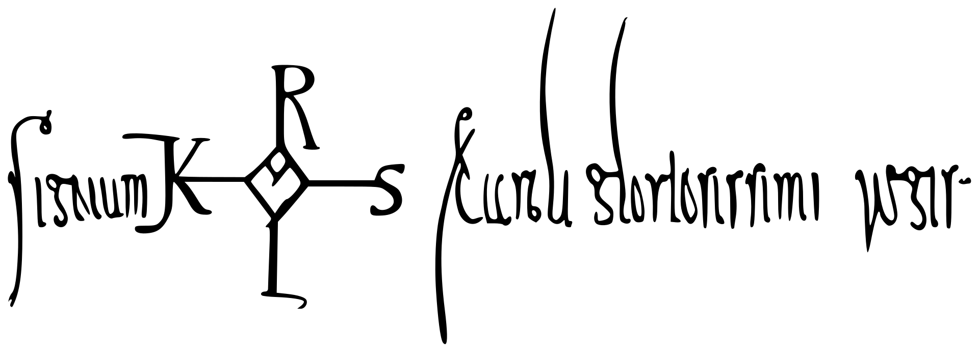 Issued a charter at Capua