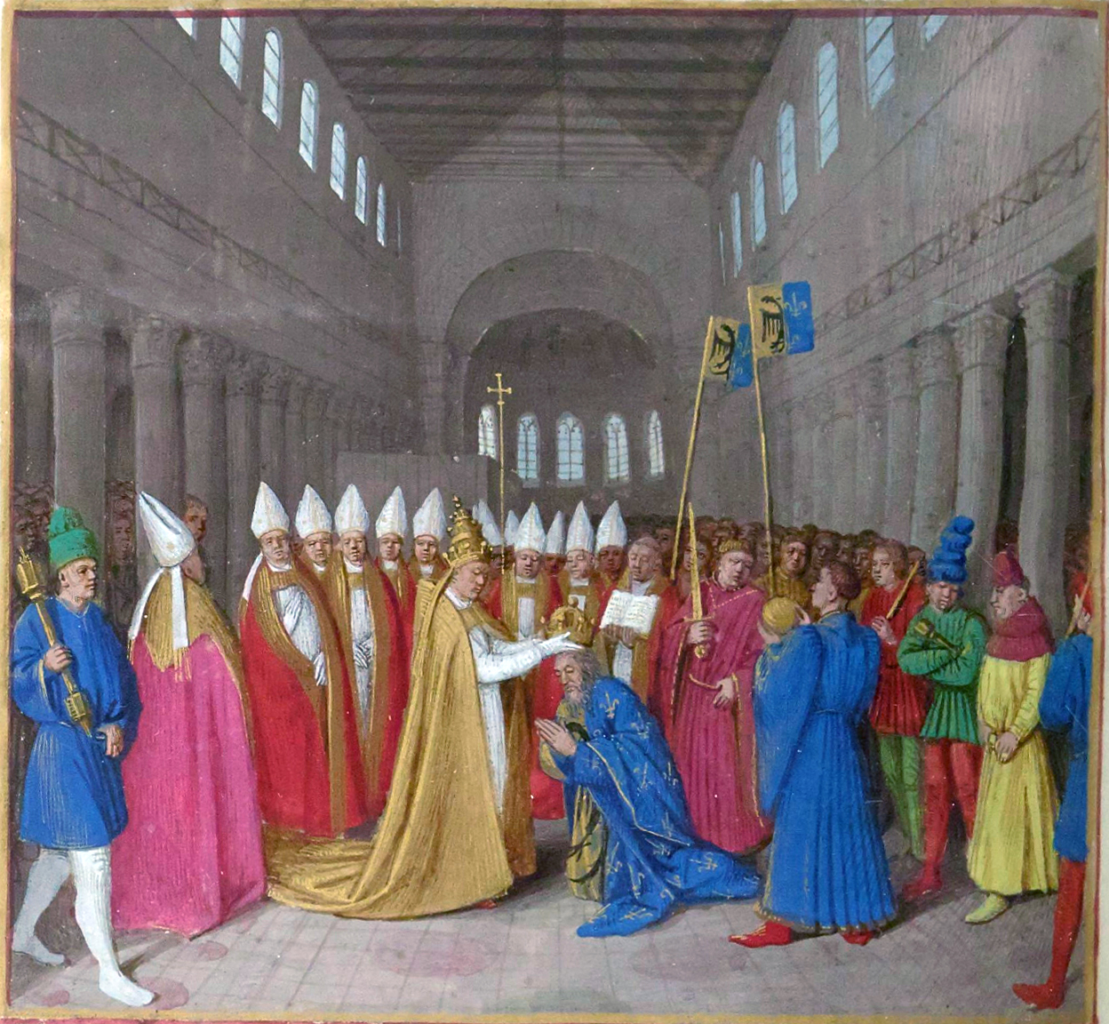 Crowned emperor at Saint Peter's