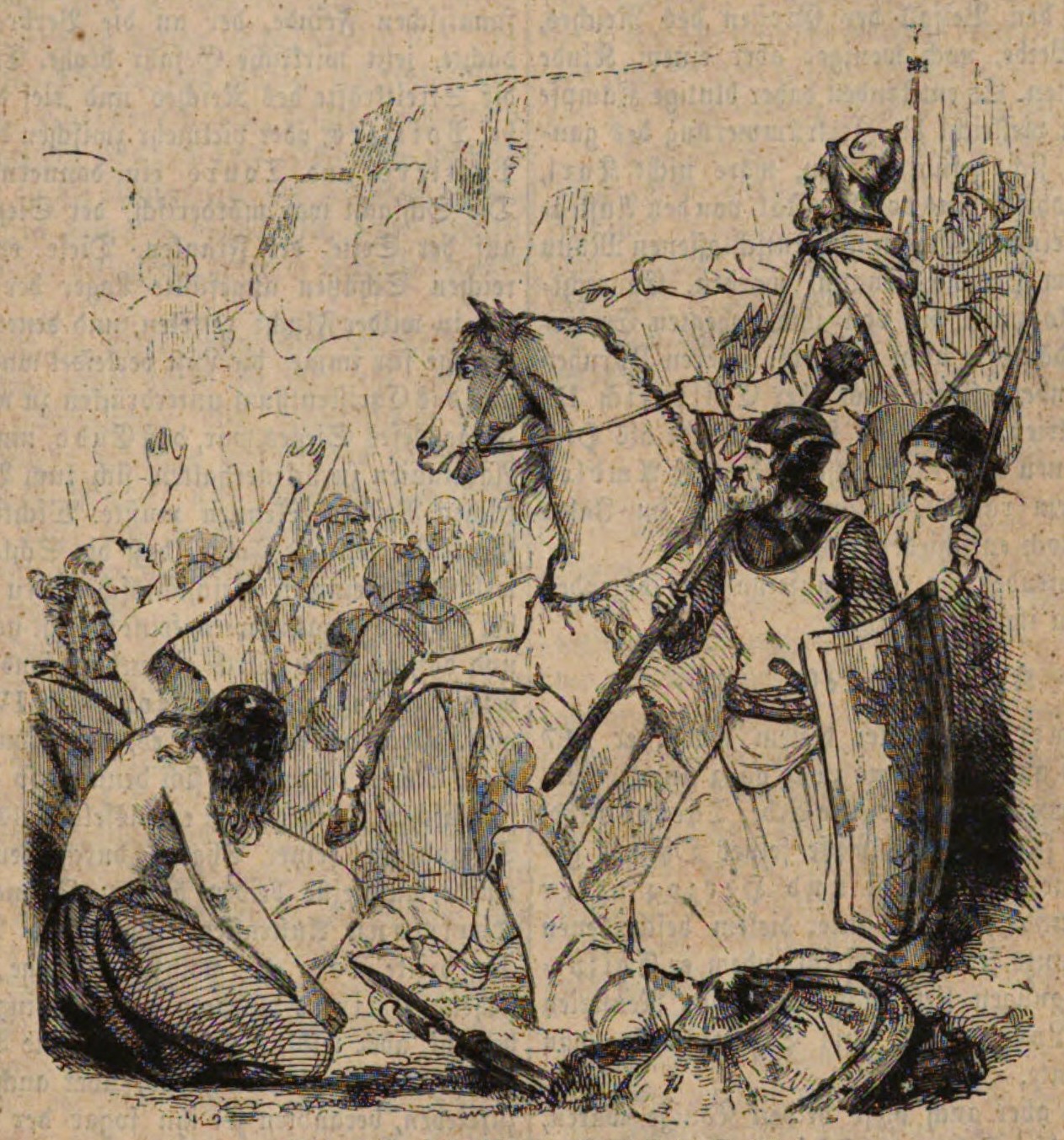Captured Eresburg and destroyed the Irminsul