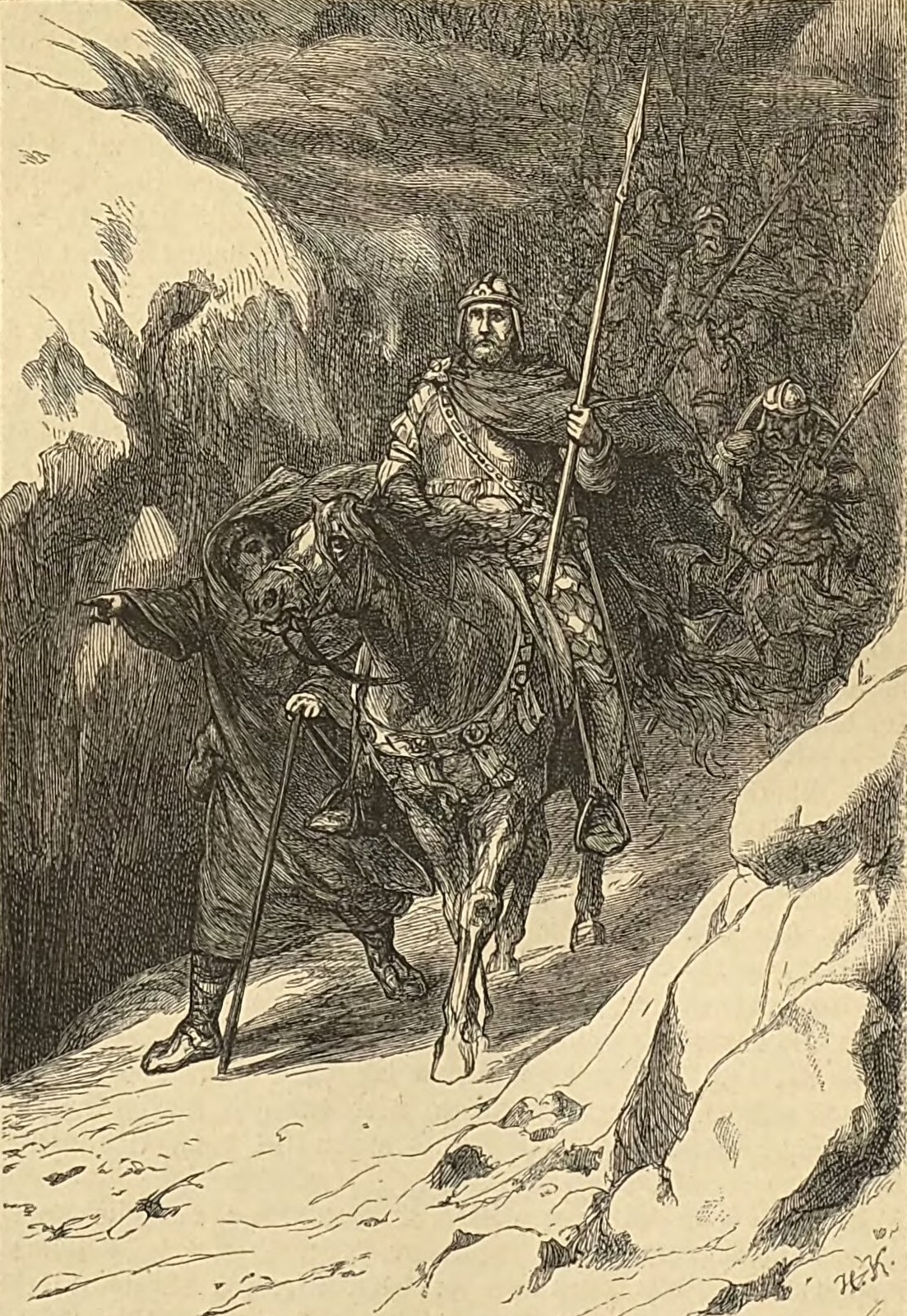 Began the siege of Pavia