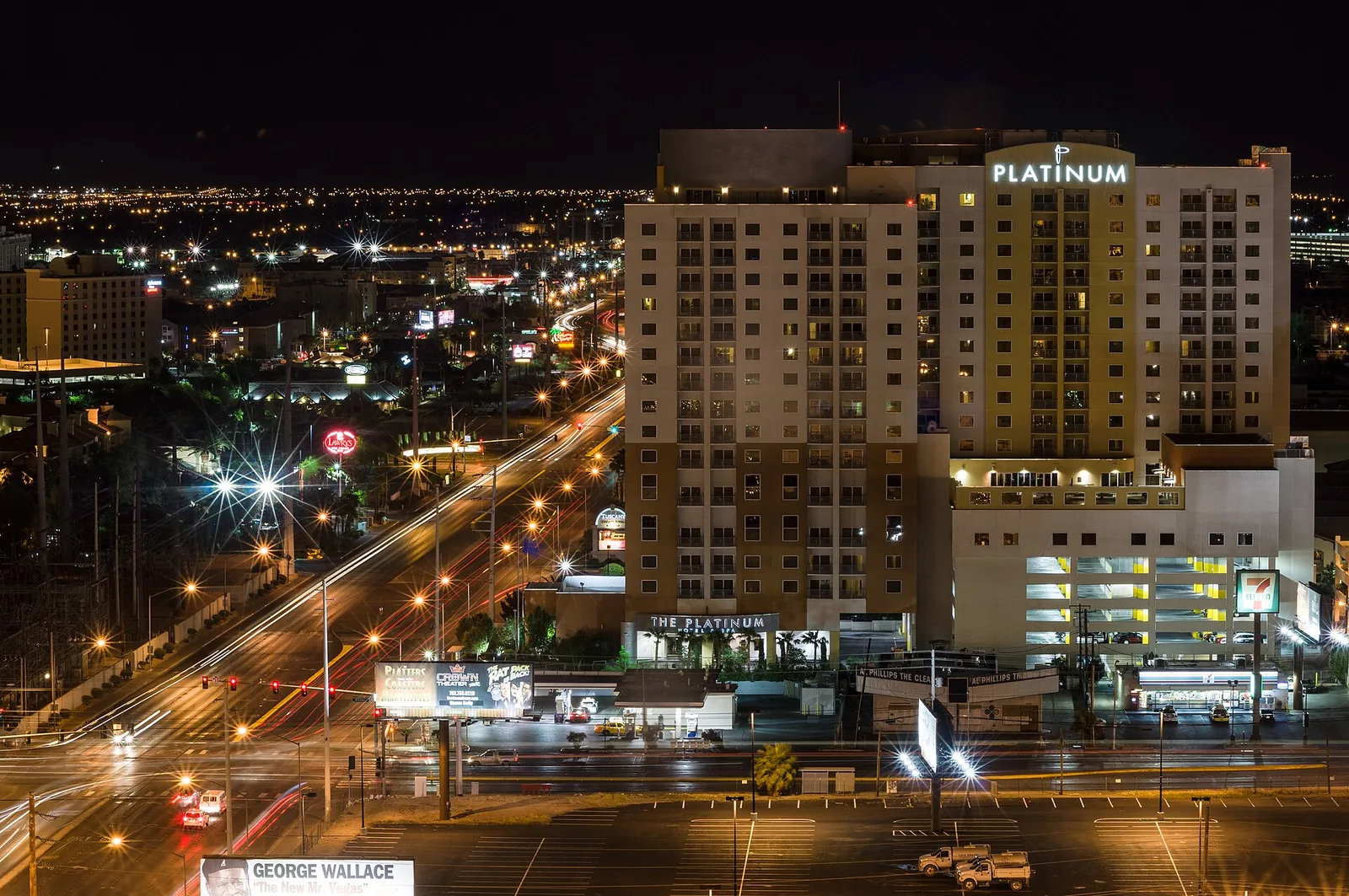 Drive-by shooting at Flamingo Road and Koval Lane