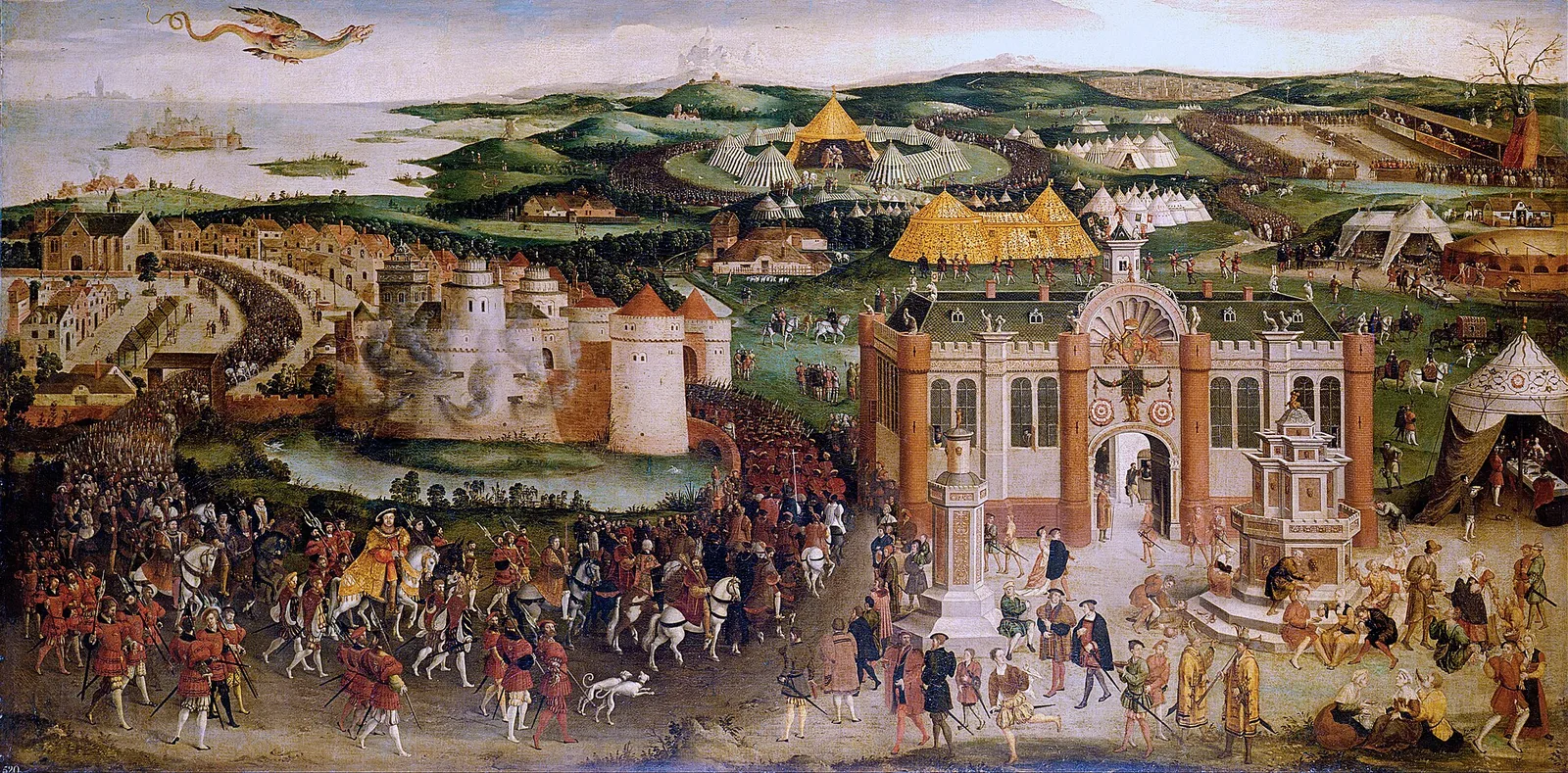 Attendance at the Field of the Cloth of Gold