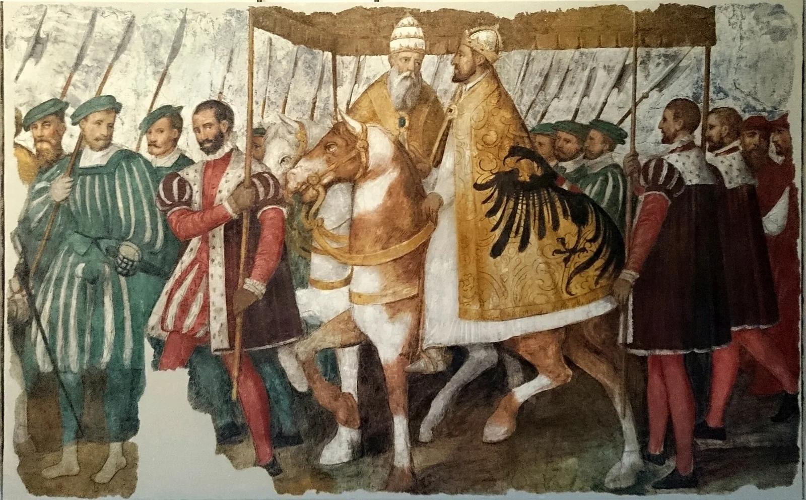 Imperial coronation by Clement VII