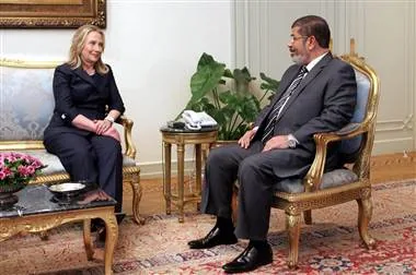 Meeting Hillary Clinton in Cairo
