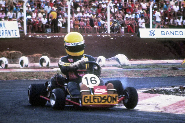 First kart racing at Interlagos