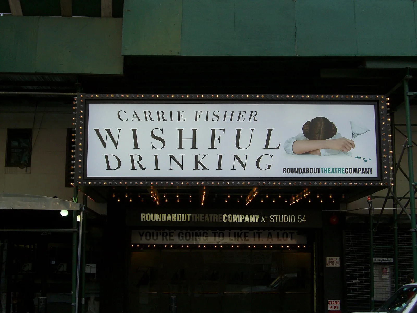 Wishful Drinking at Studio 54