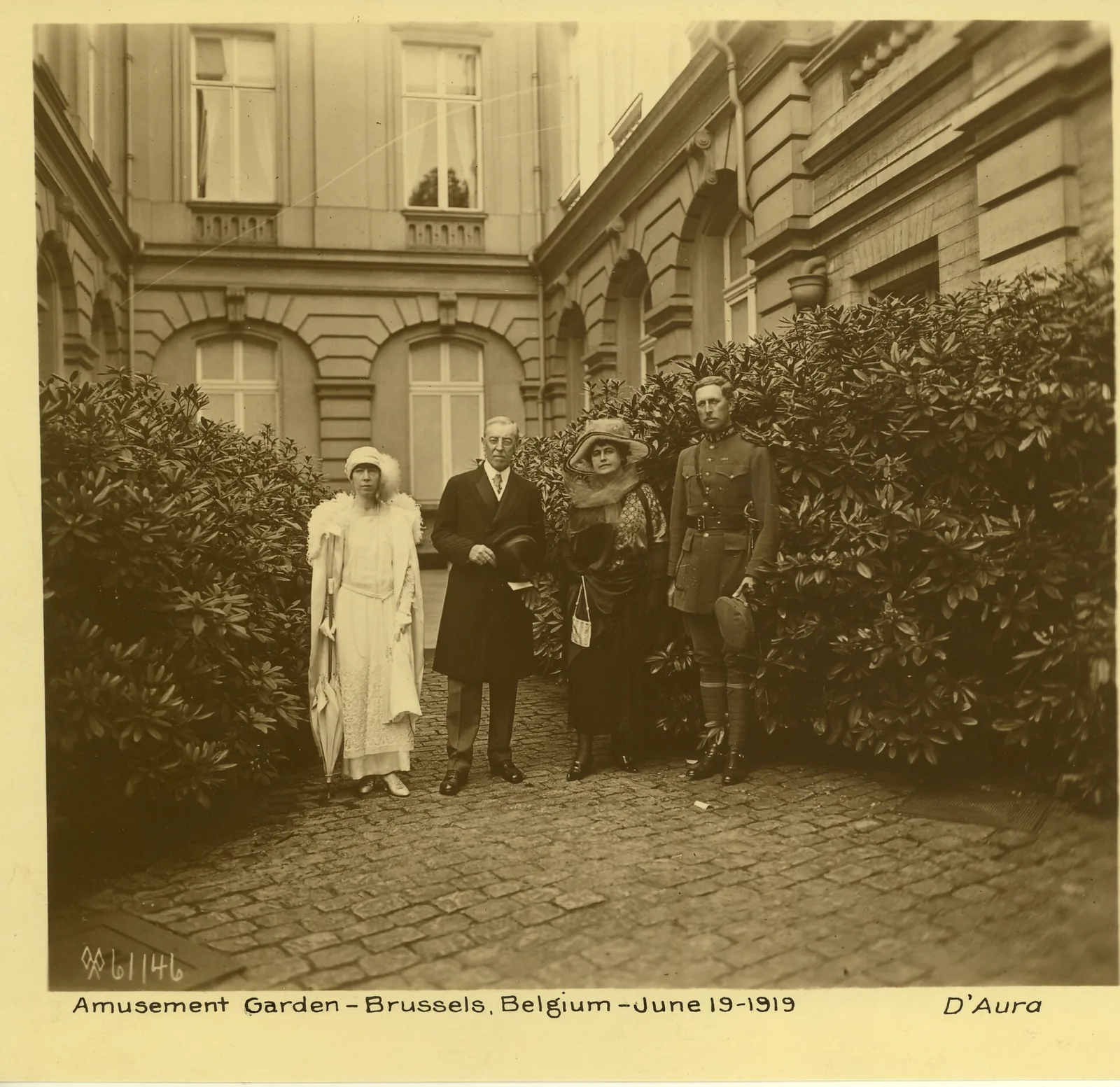 Belgian postwar visit