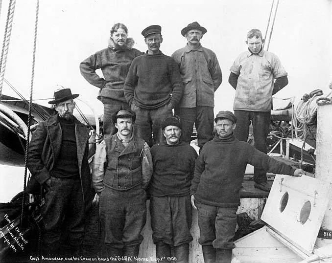 Gjøa reaches Nome