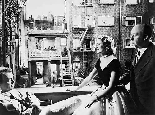Rear Window production at Paramount Studios