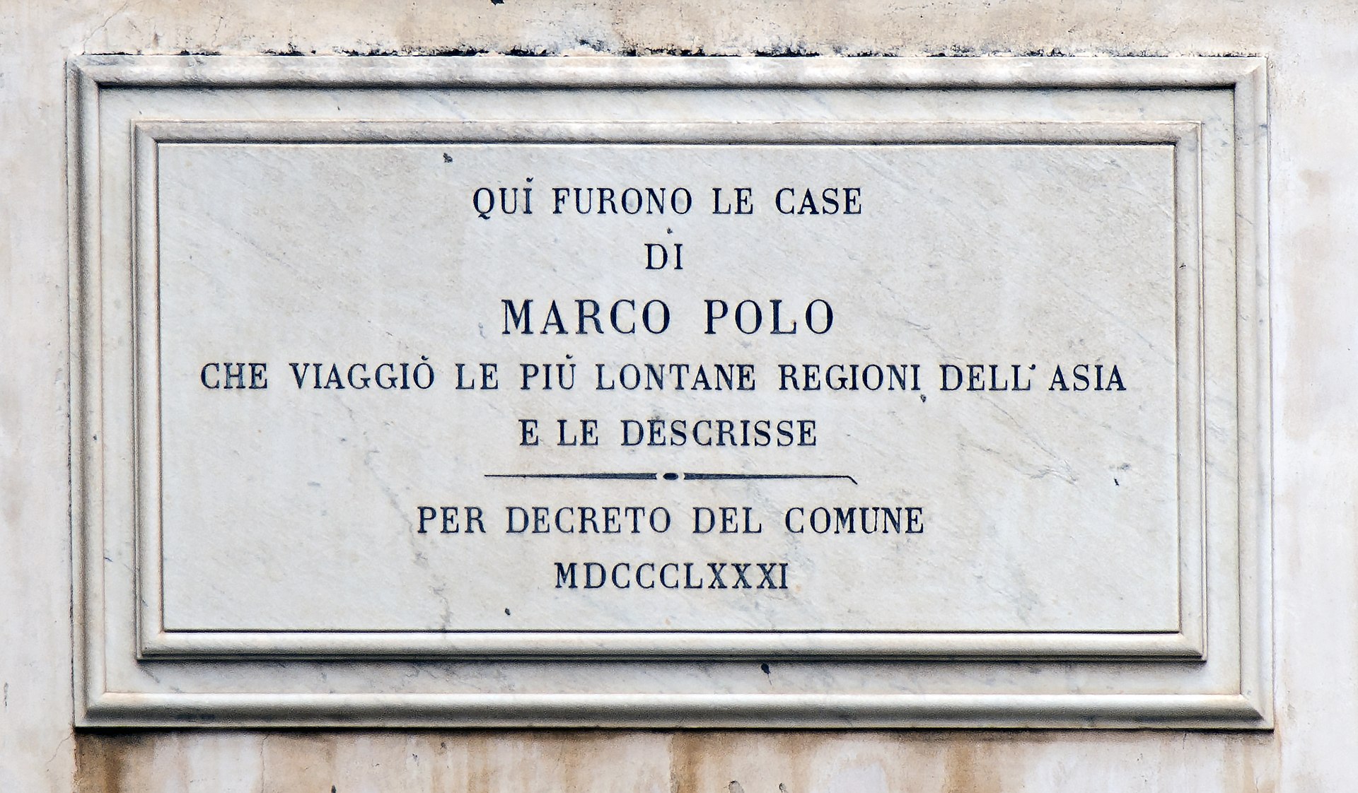 Returns to Venice after twenty-four years