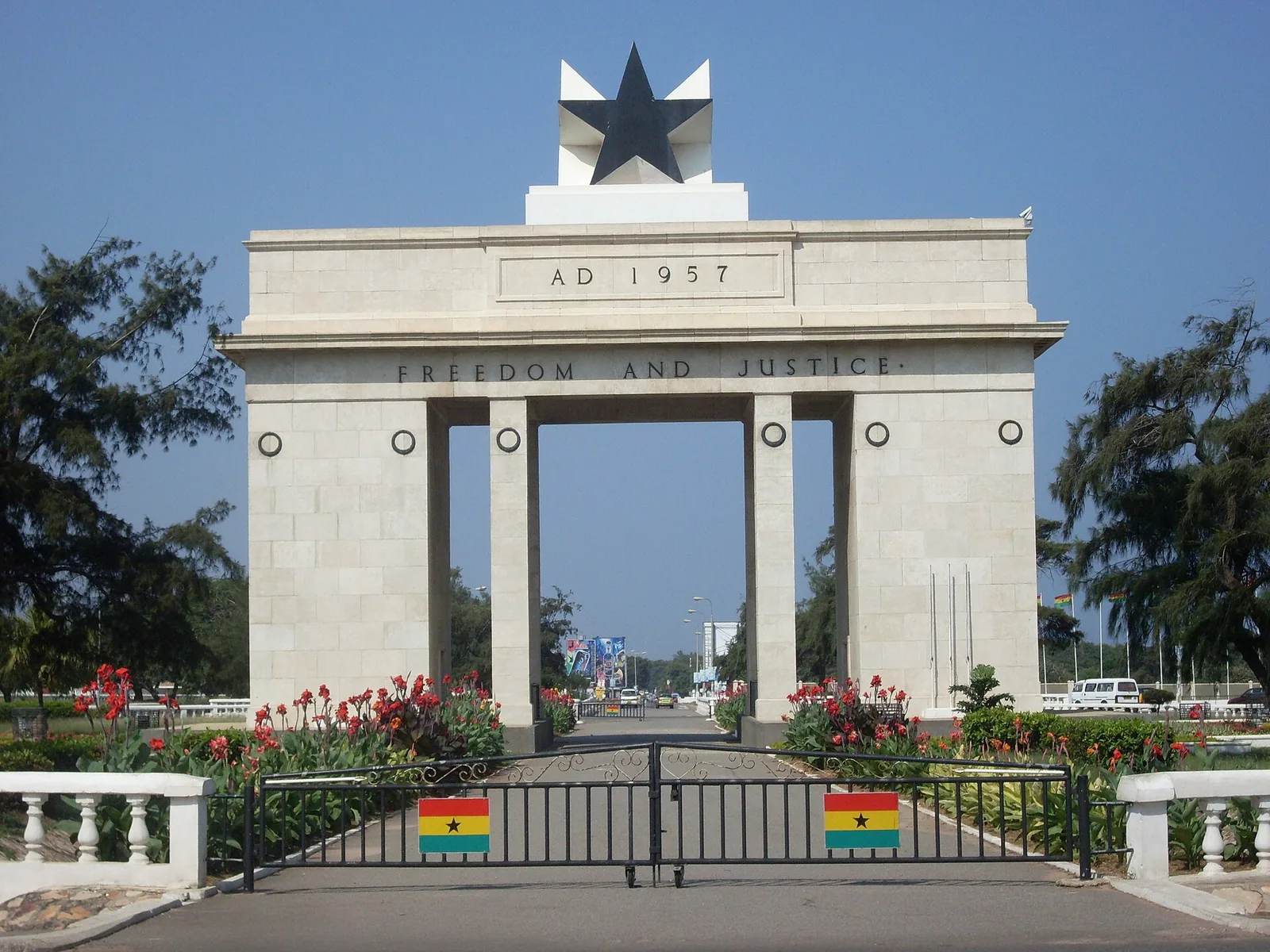 Independence proclamation in Accra