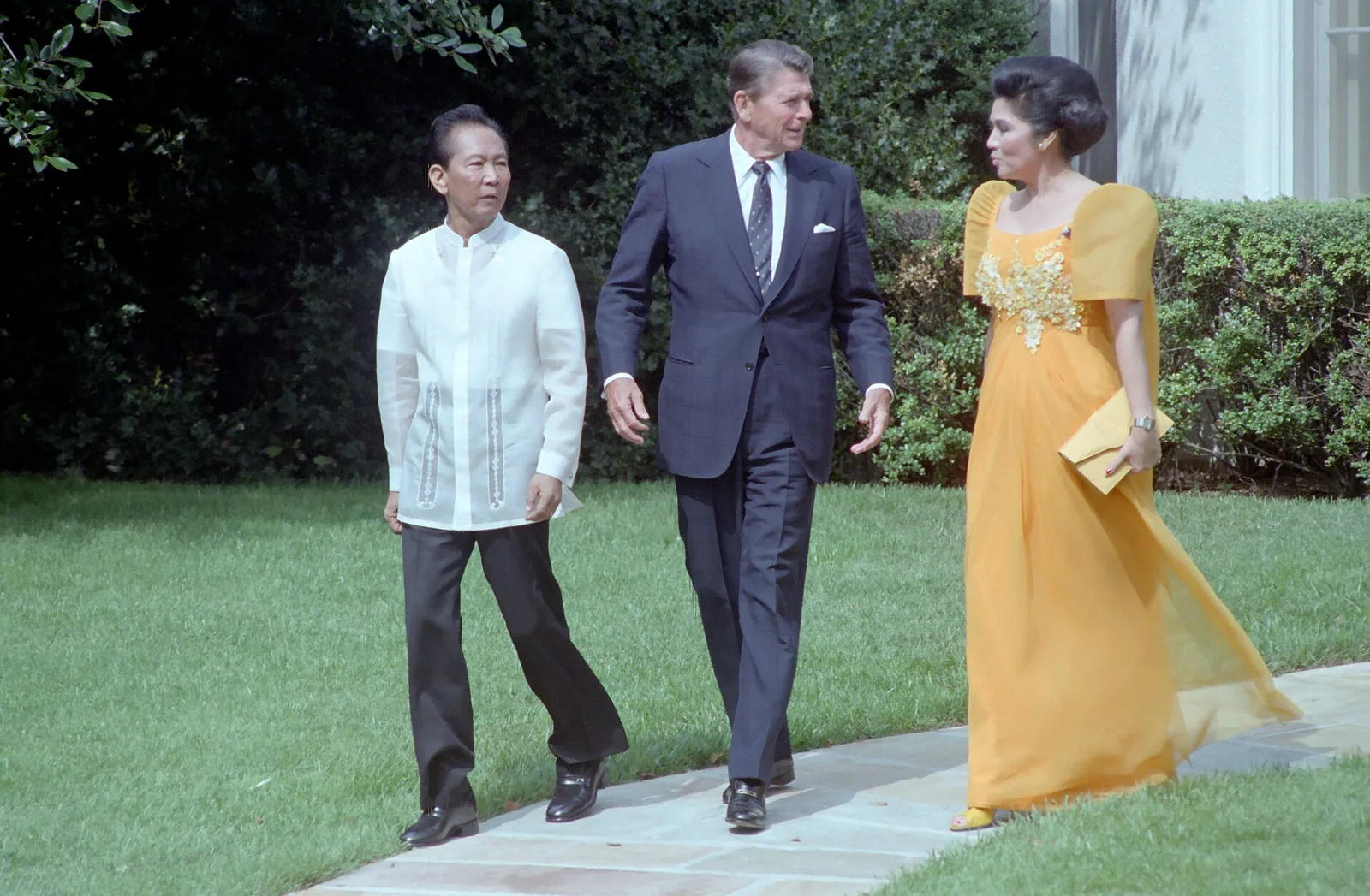 State arrival at the White House