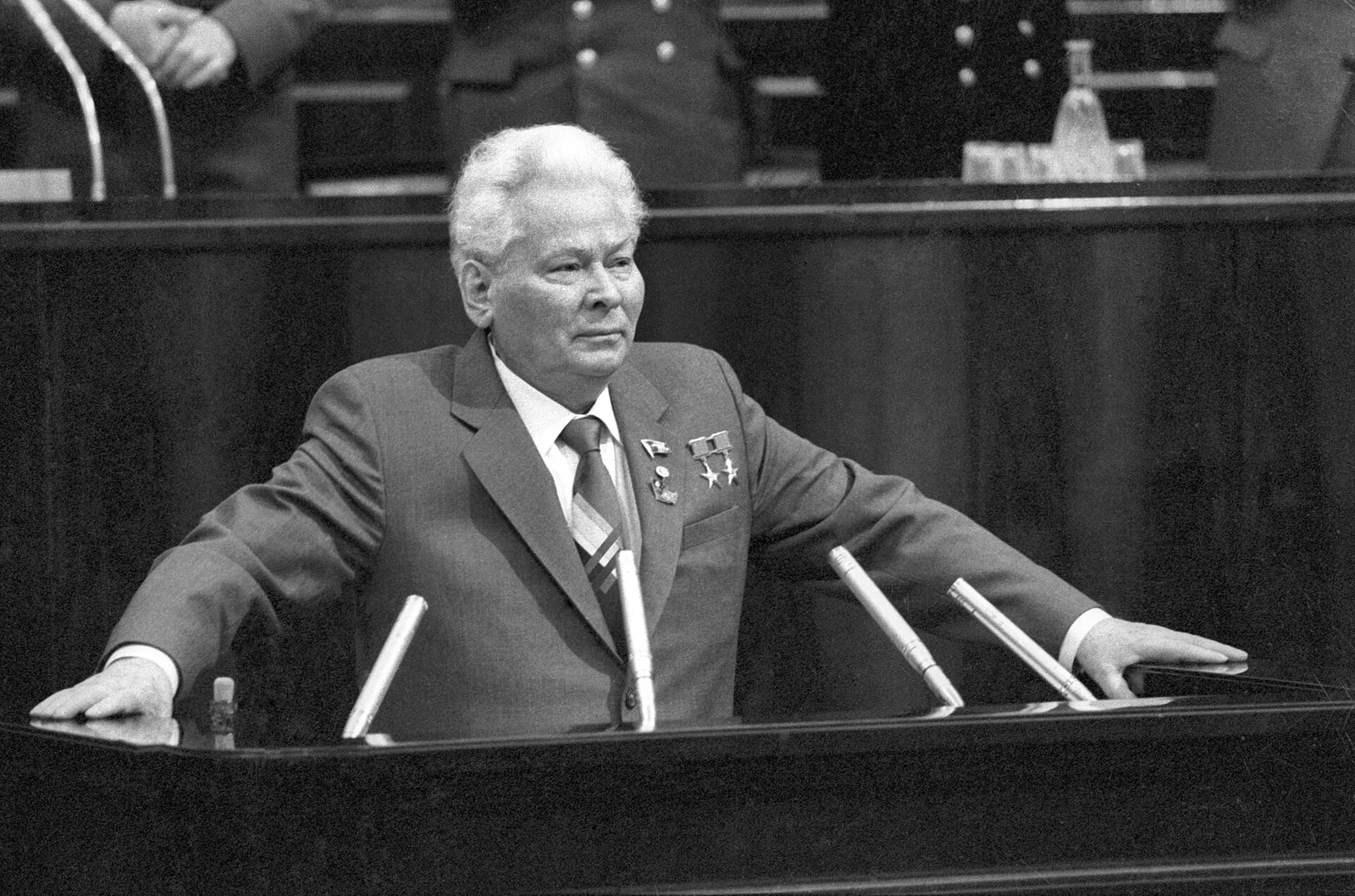 Address to Komsomol organization leaders