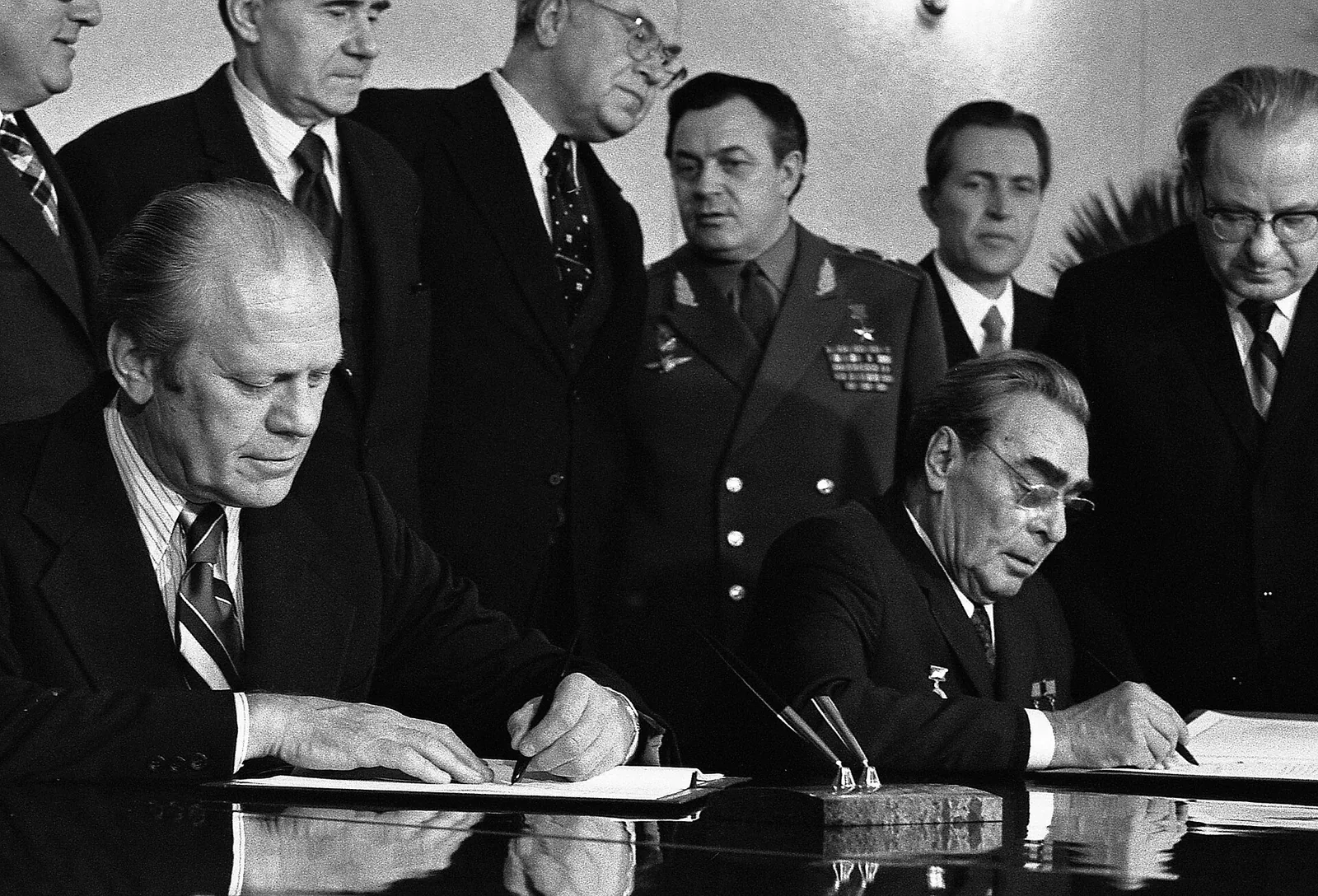 Vladivostok summit with Brezhnev