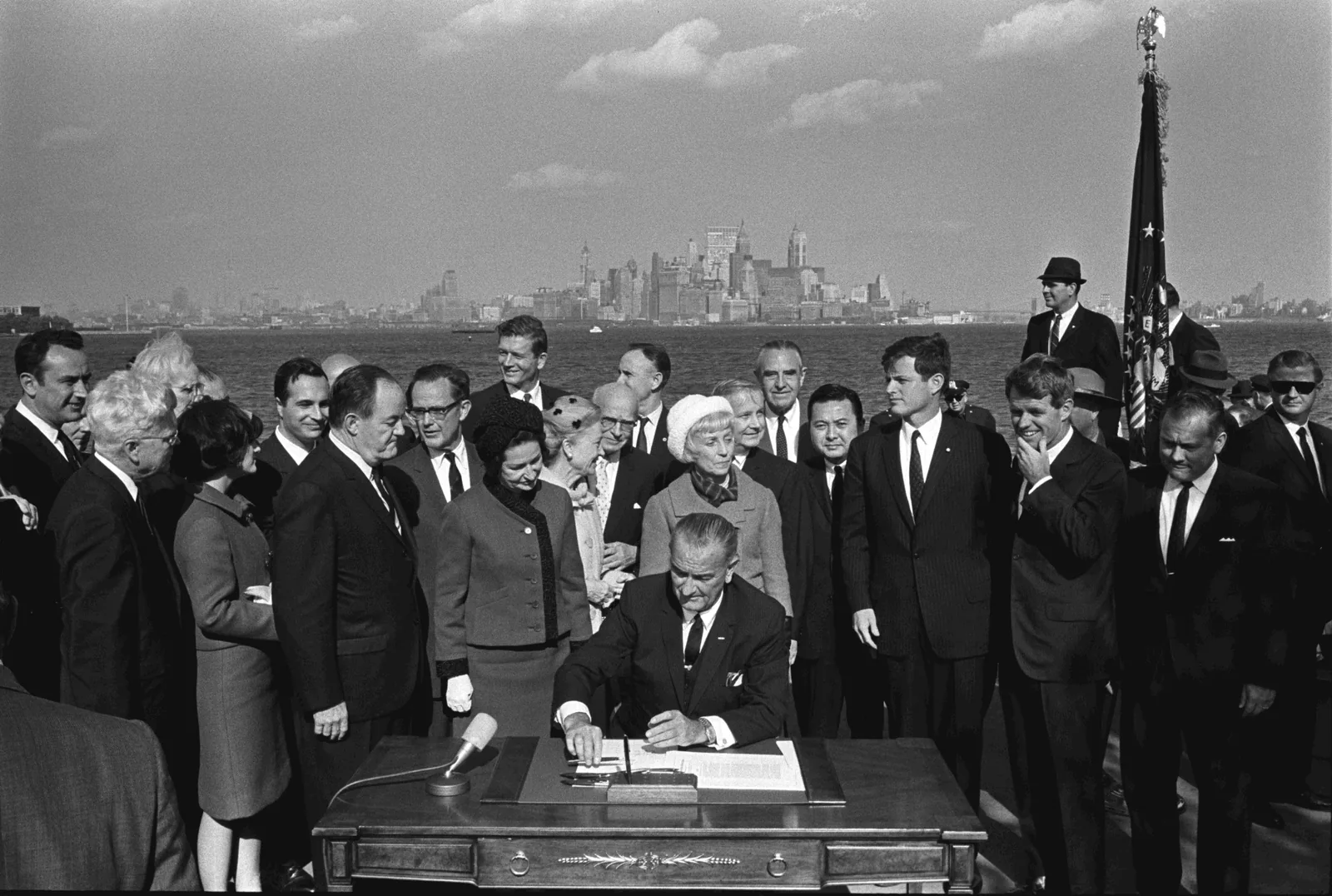 Immigration and Nationality Act signing