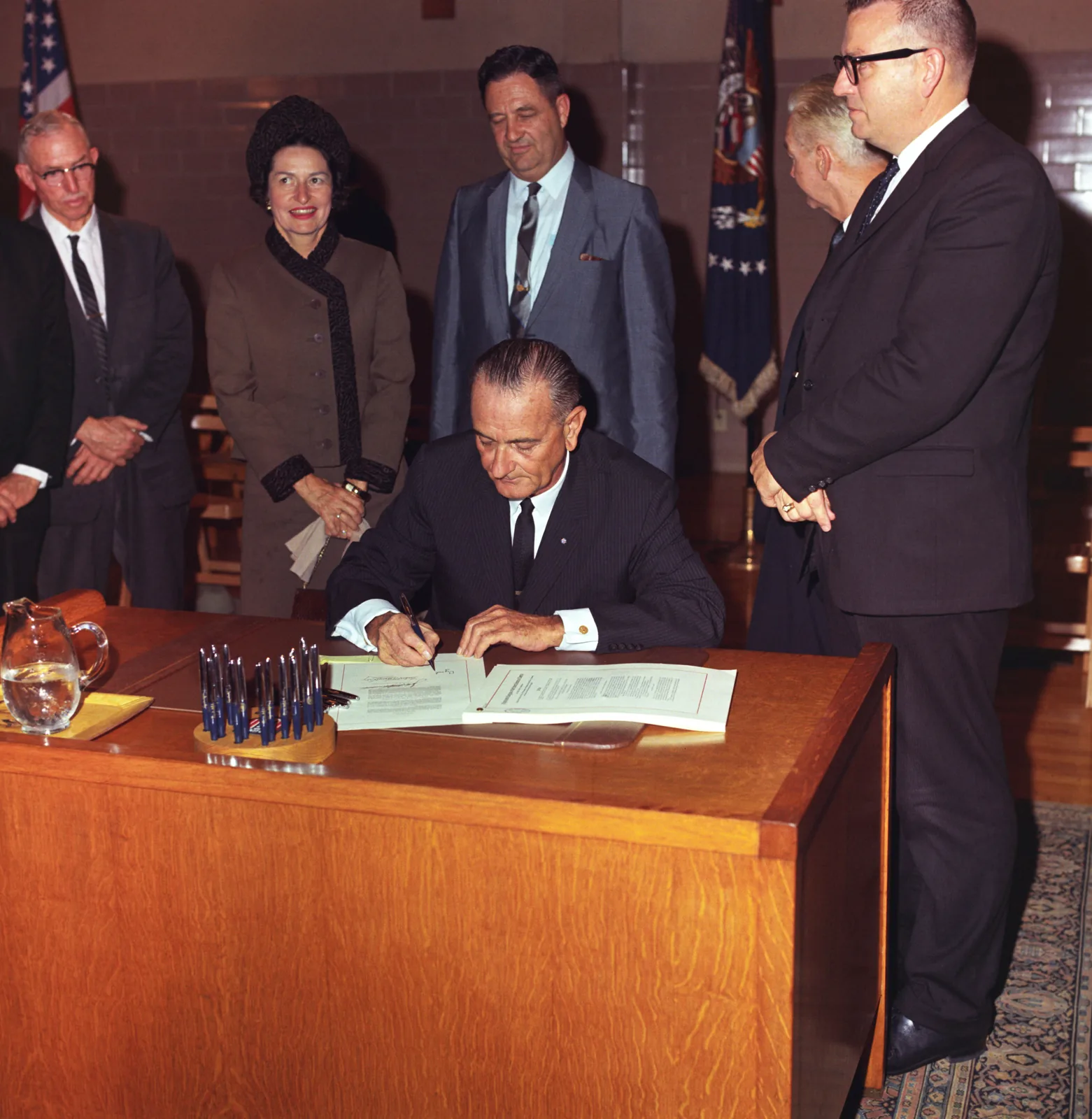 Higher Education Act signing