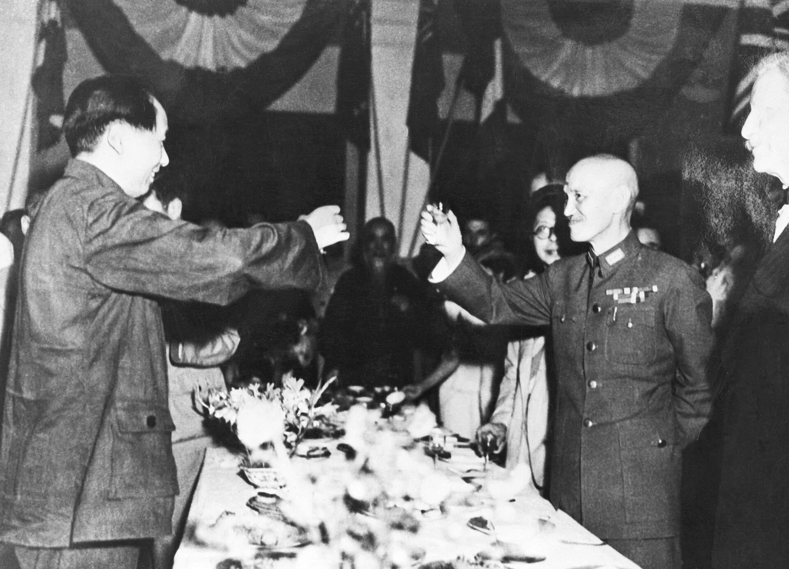 Postwar talks with Mao
