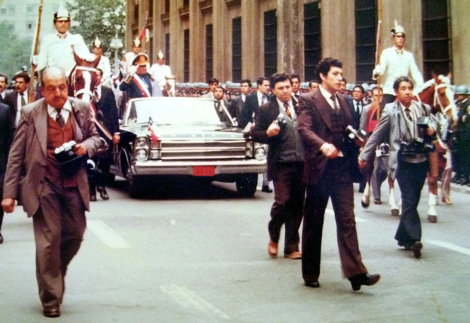 Junta meeting after plebiscite defeat