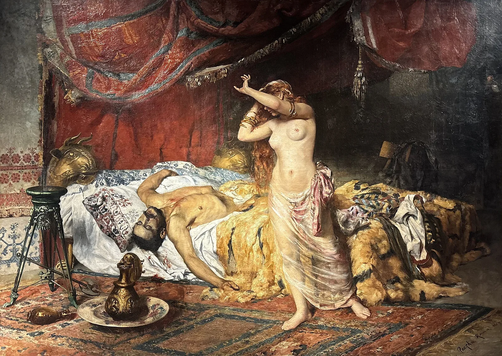 Death at palace across the Danube