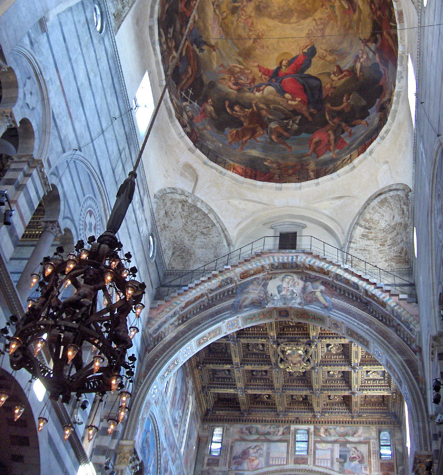 Observed the cathedral lantern