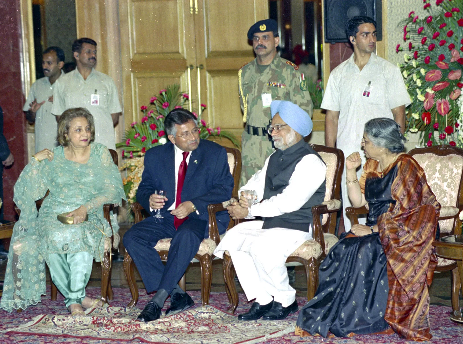 Meeting with Manmohan Singh