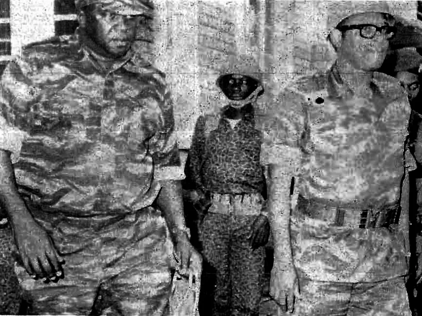 Visit to Mobutu during Shaba I