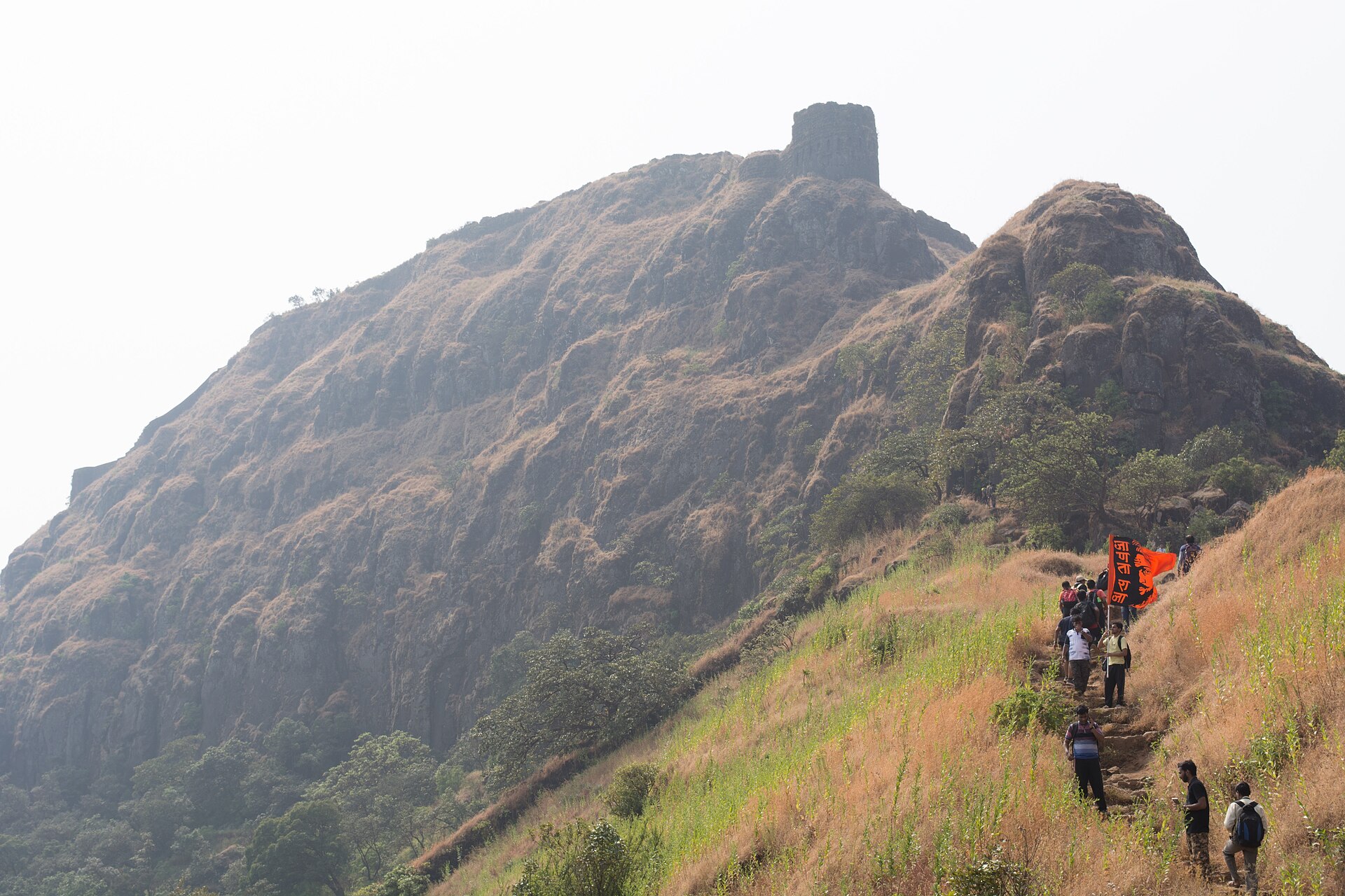 Remains at Rajgad during Mughal peace