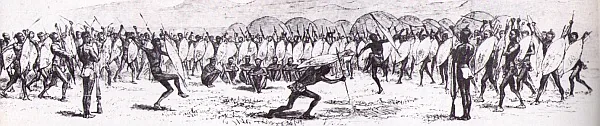 Taken to the Mthethwa people