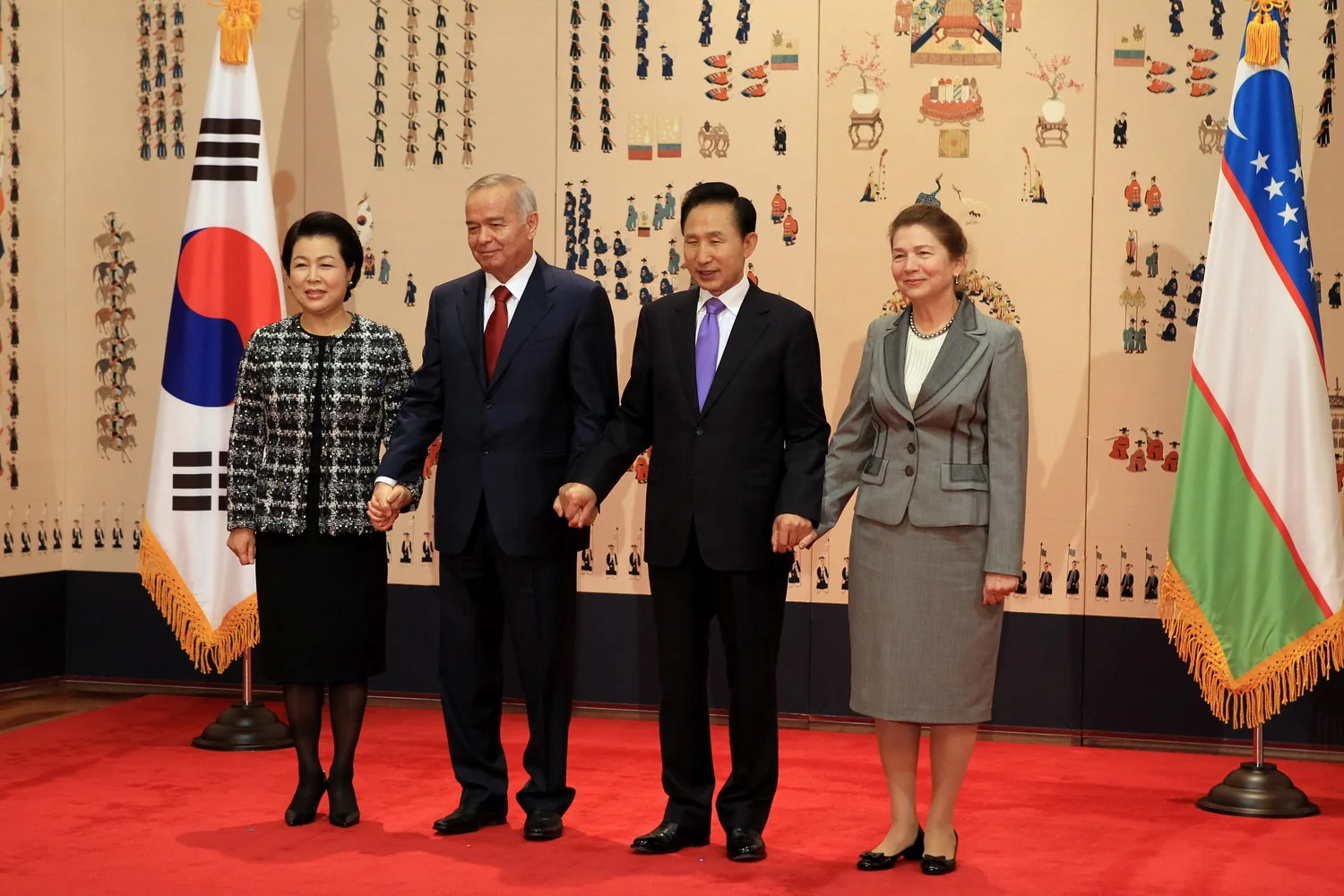 Meeting Lee Myung-bak in Seoul
