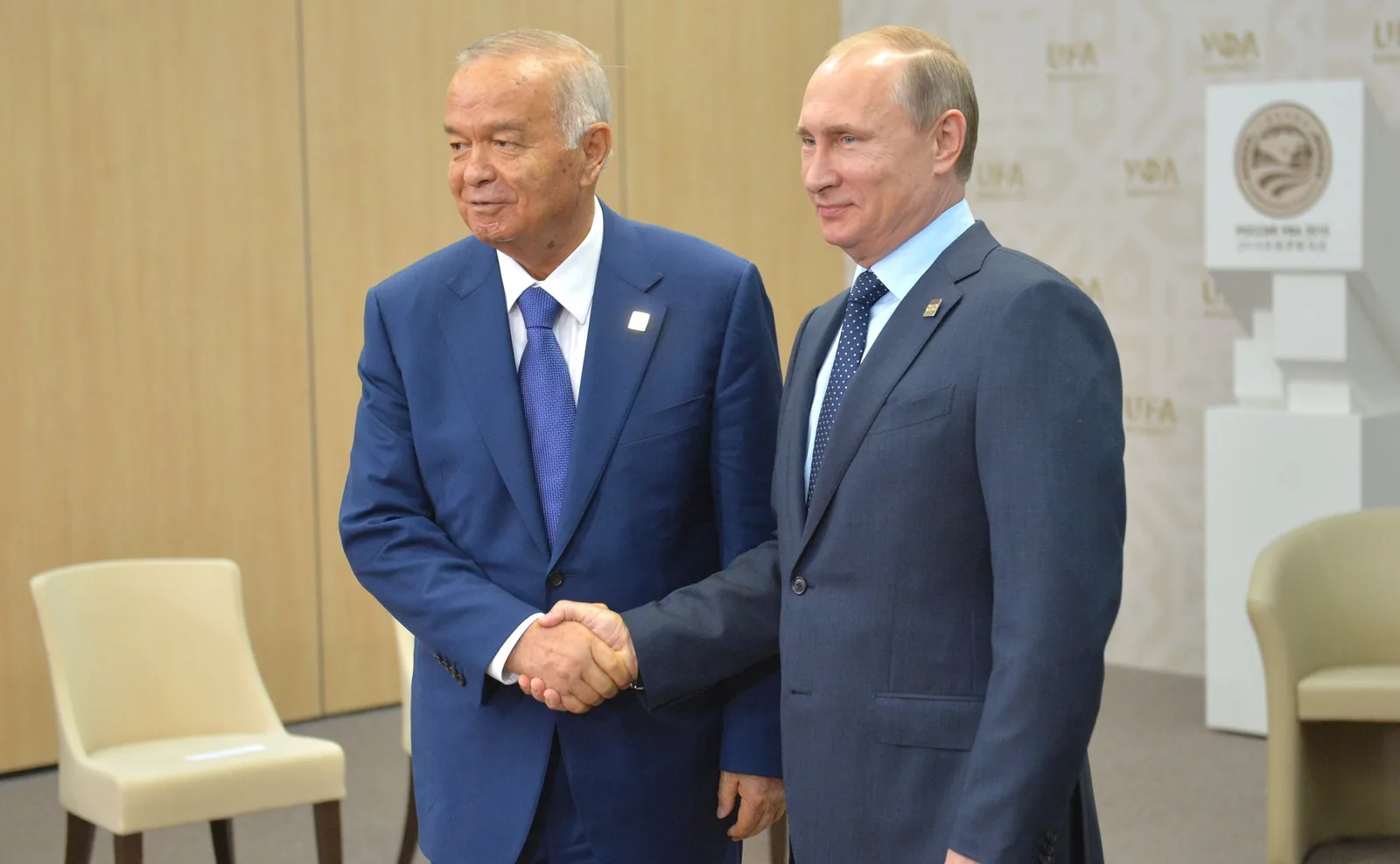 Meeting Vladimir Putin in Ufa