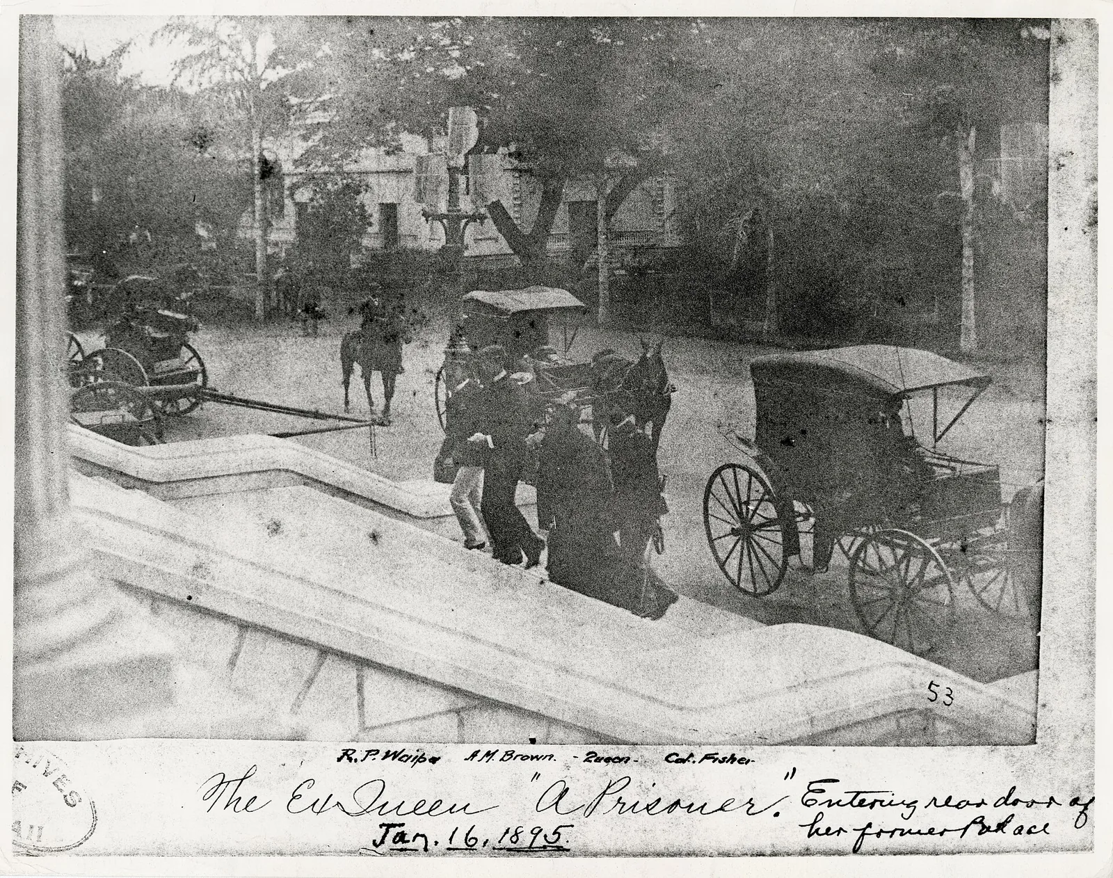 Imprisoned at ʻIolani Palace