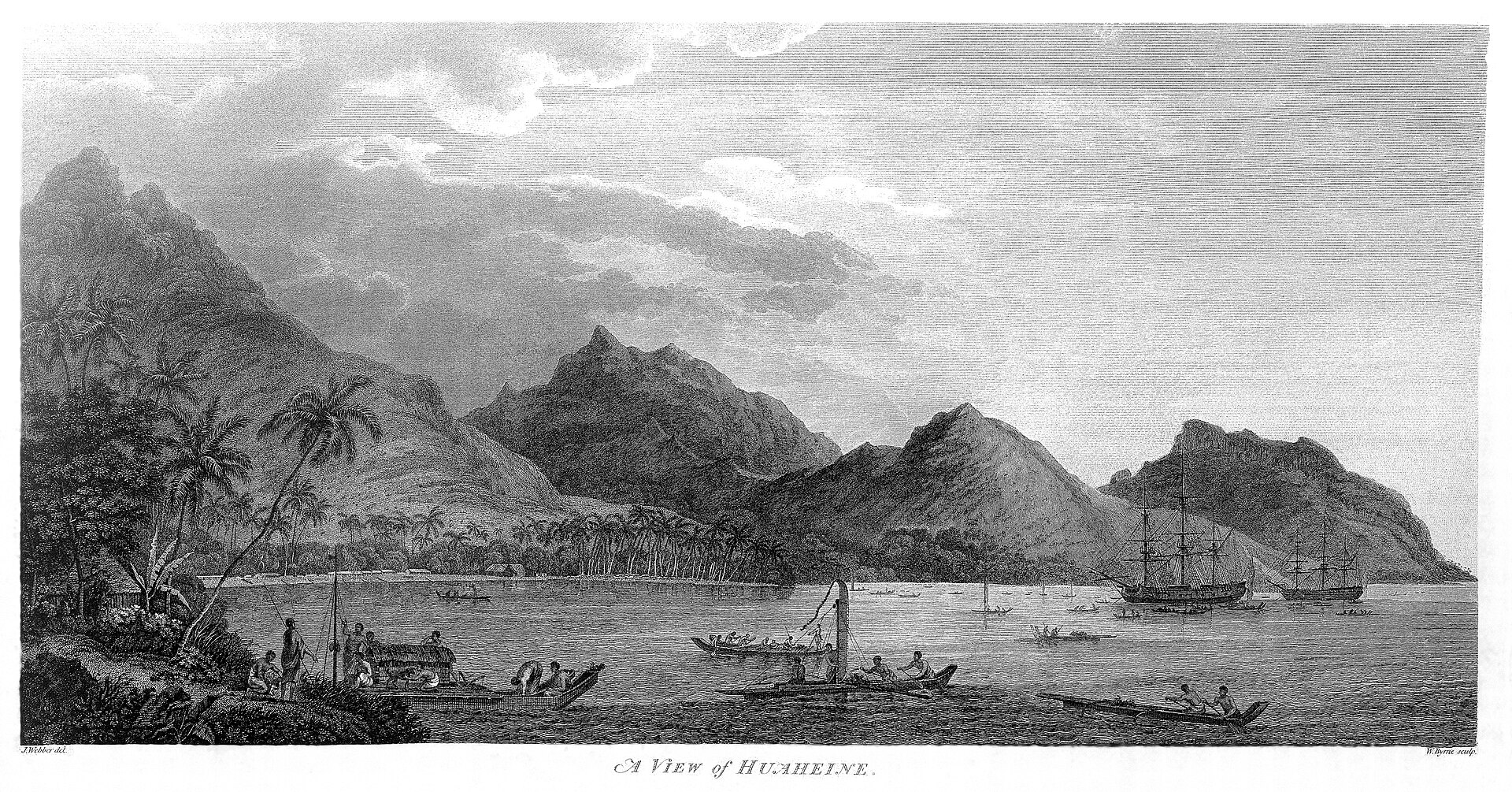 Lands on Huahine