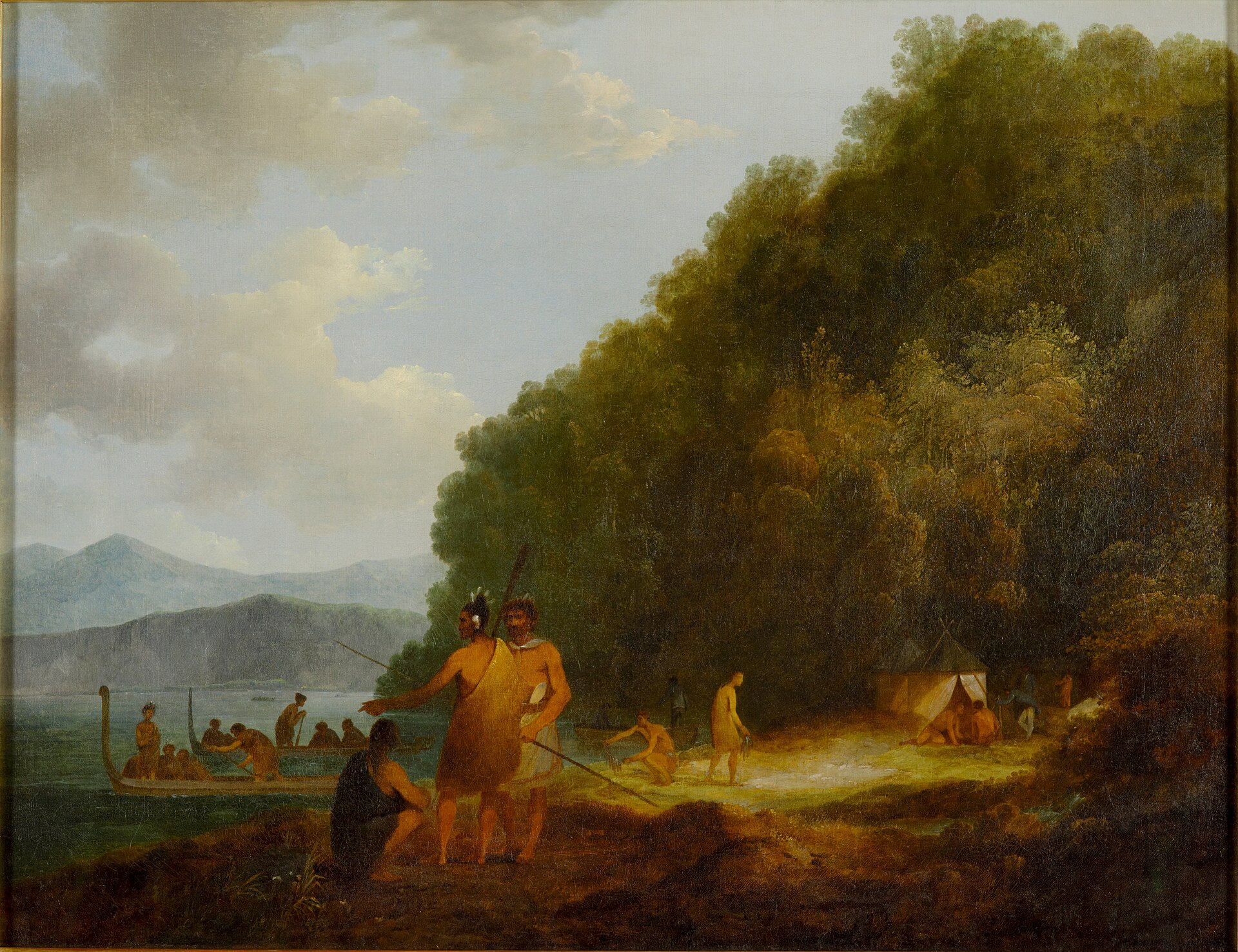 Returns to Queen Charlotte Sound