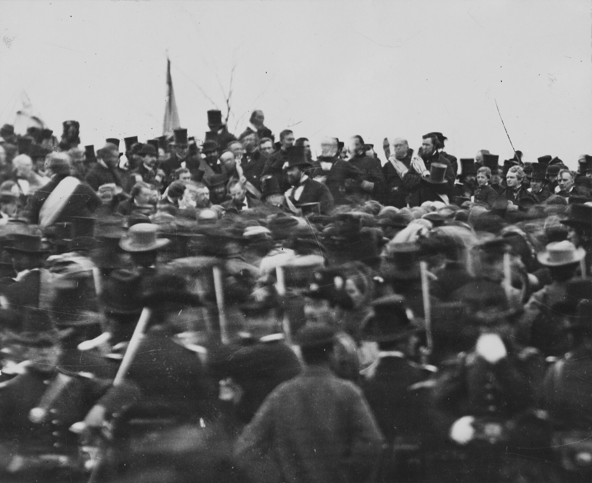 Dedicated the Gettysburg cemetery