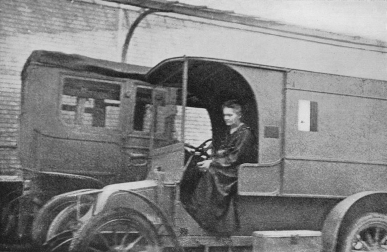 Makes first wartime journey to the front