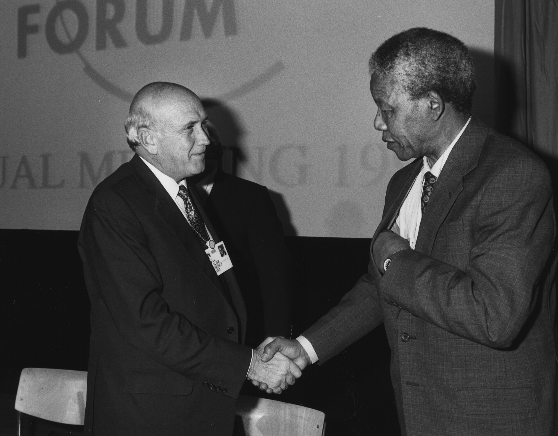 Attends World Economic Forum