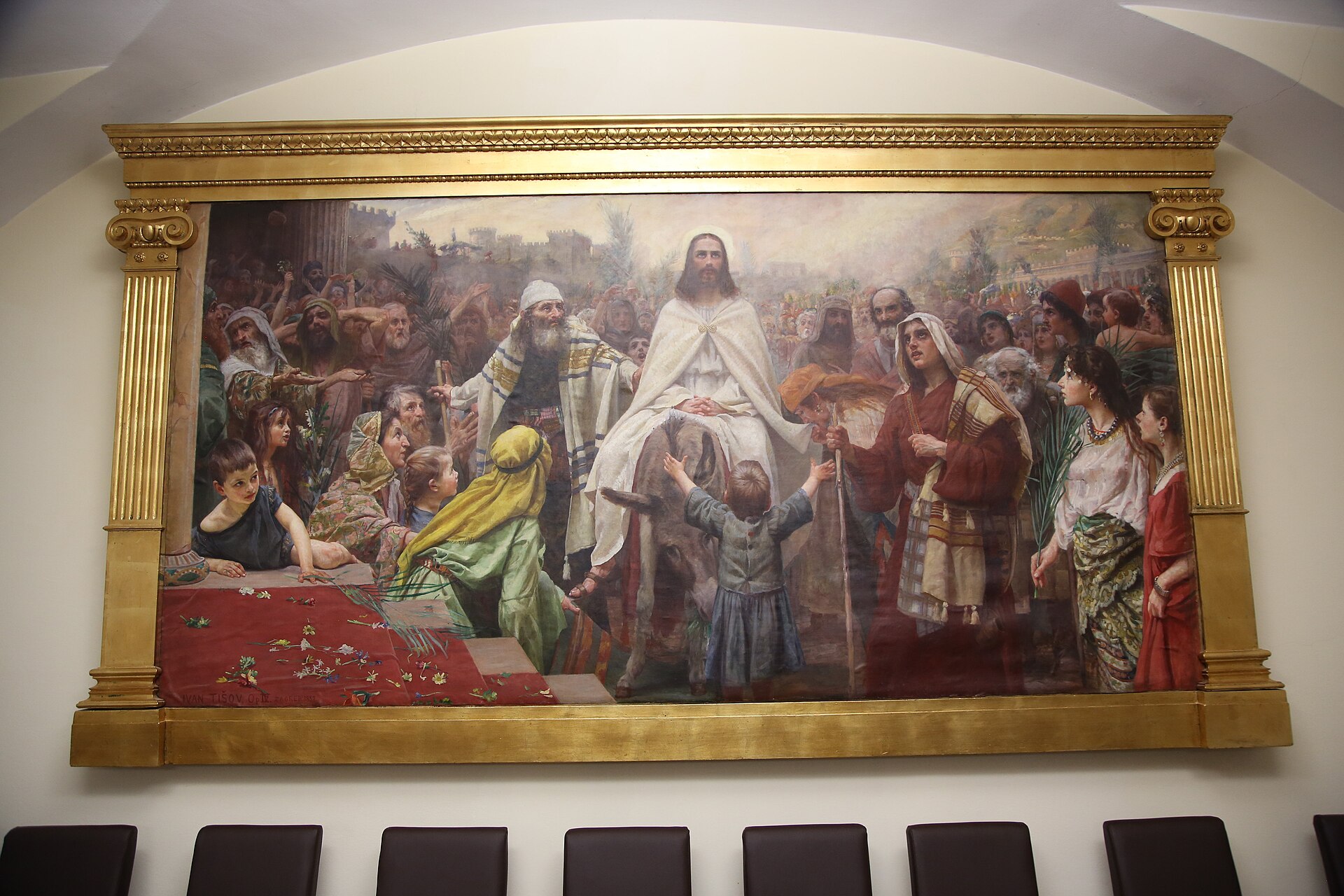 Entered Jerusalem for Passover