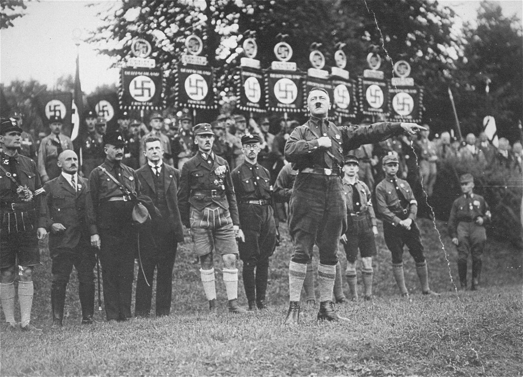 Addresses Nuremberg party rally
