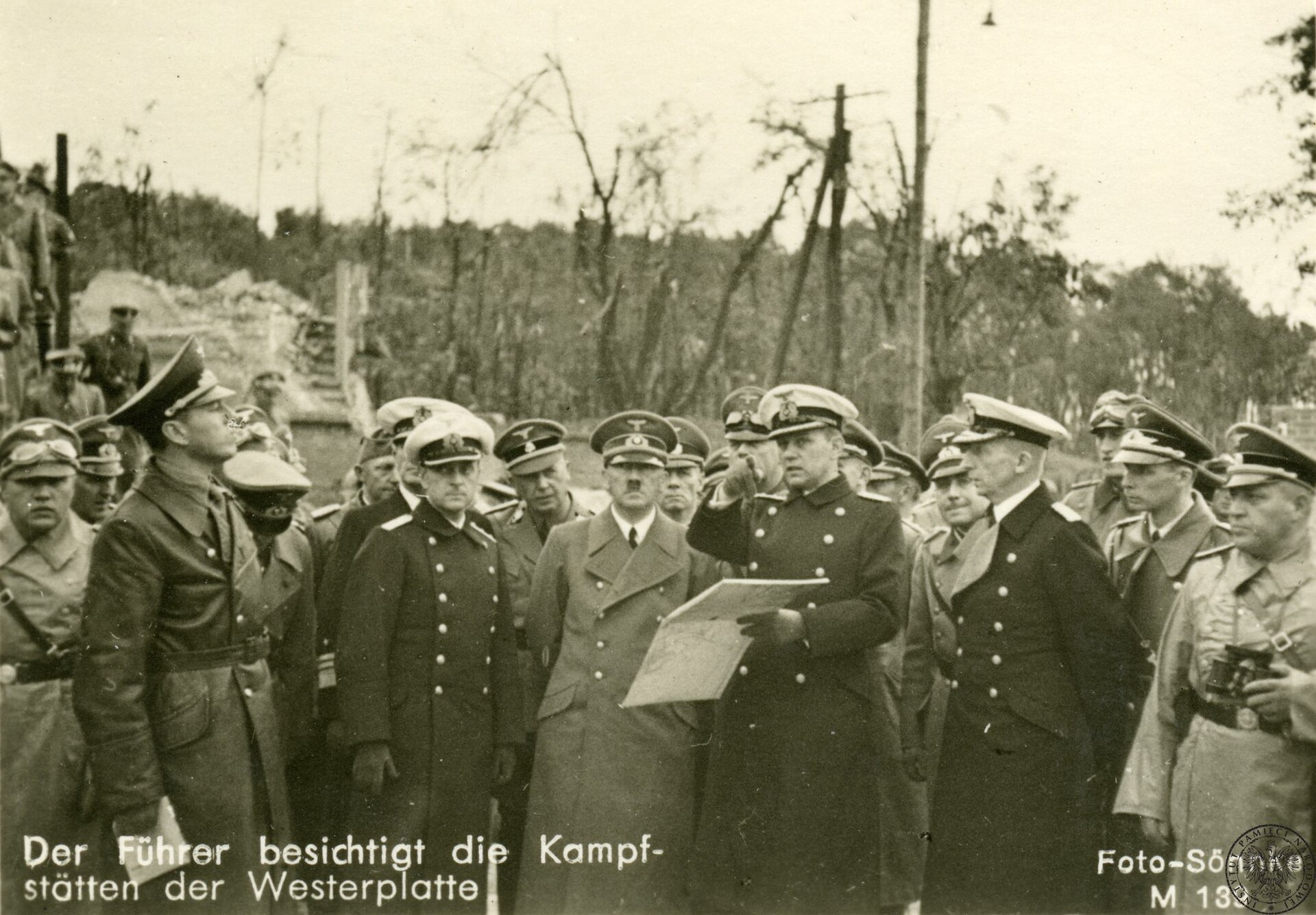 Inspects Westerplatte
