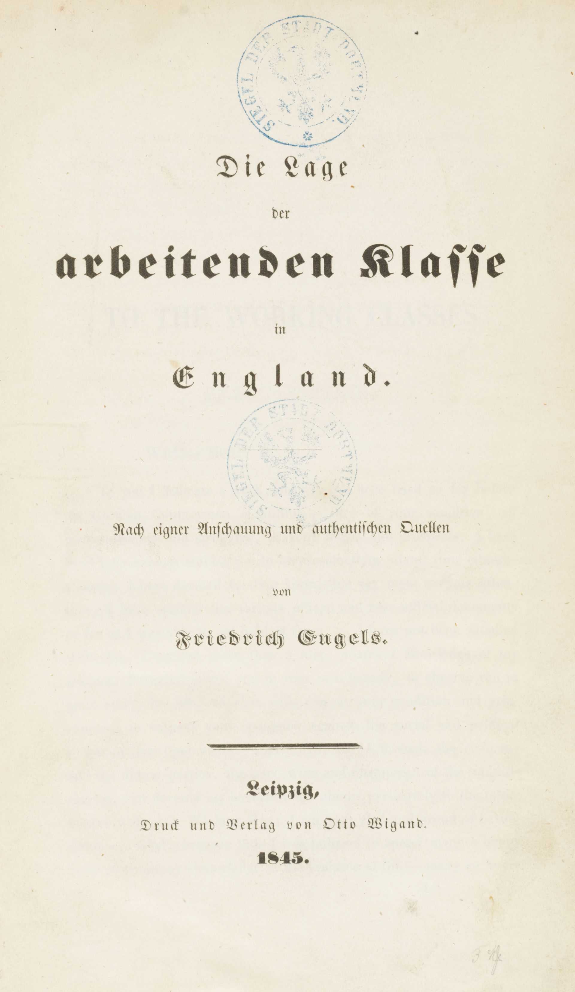 Studies and meets Chartists in London