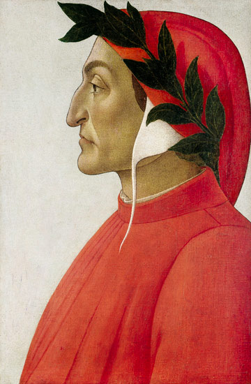 Received news of exile in Siena