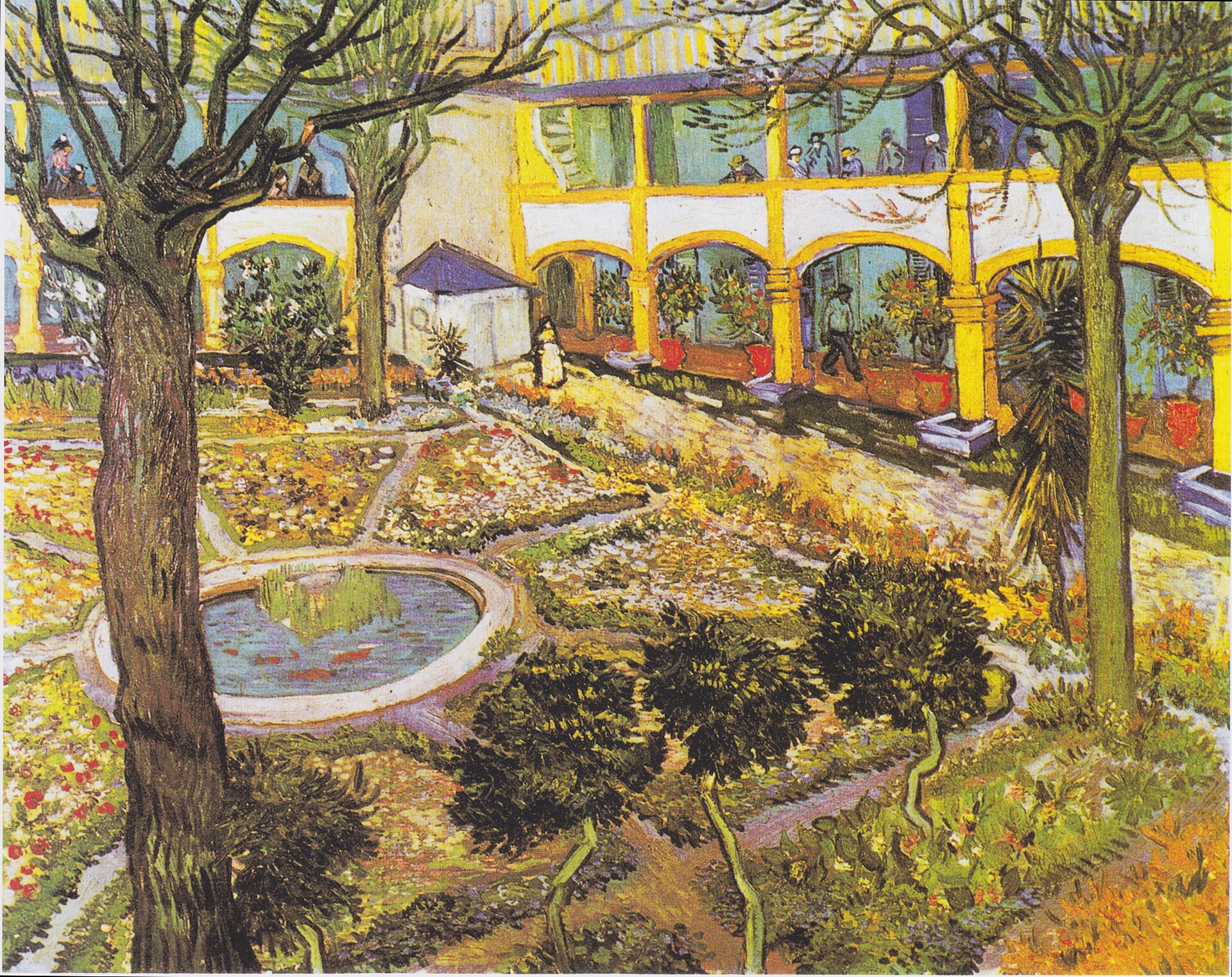Treated at the Old Hospital in Arles