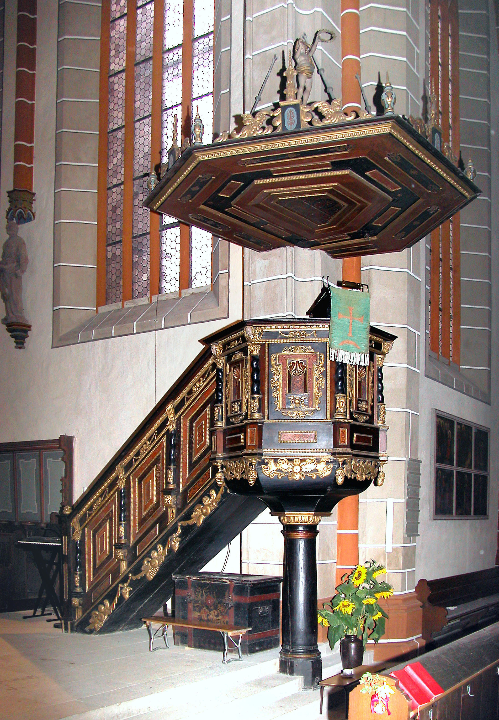 Preaches at the Schmalkaldic meeting