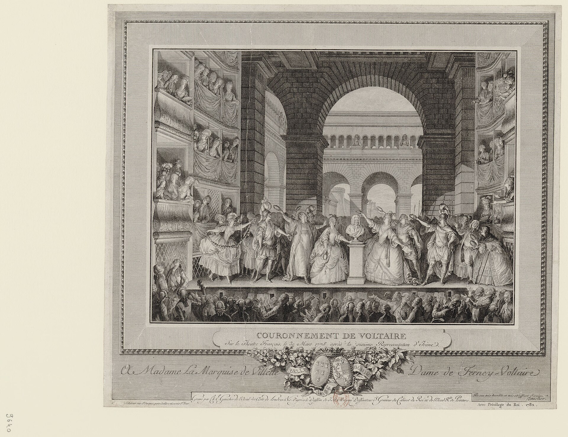 Attends a performance of Irène