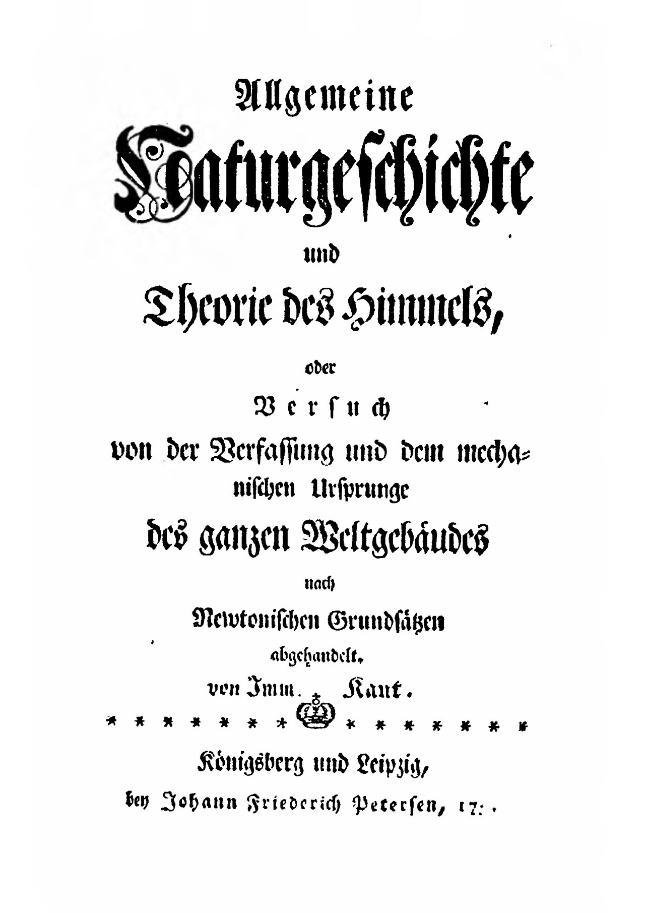 Returns to Königsberg