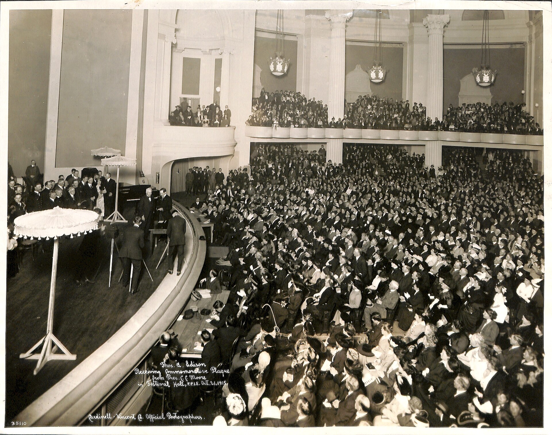 Attends Panama-Pacific Exposition