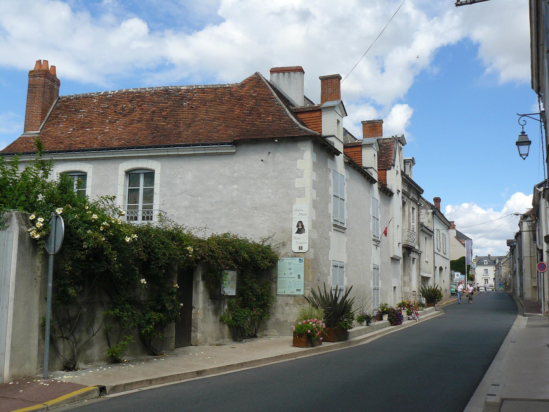 Born at La Haye en Touraine