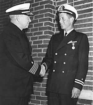 Treated at Chelsea Naval Hospital