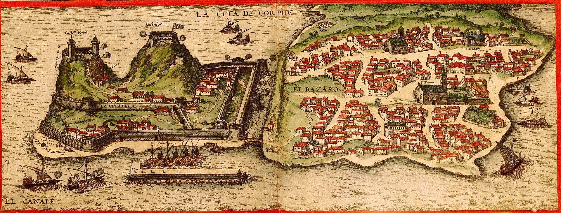 Campaigns at Corfu